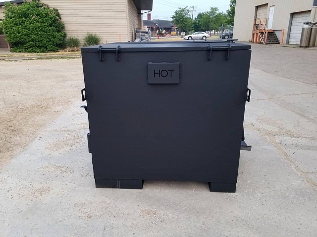 Термос-бункер для горячего асфальта с подогревом SV2000